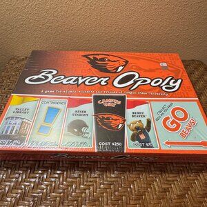 Oregon State University - Beaveropoly Board Game Late For The Sky New Sealed